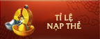 Tỉ lệ nạp thẻ